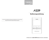 Viofo A229 Bedienungsanleitung