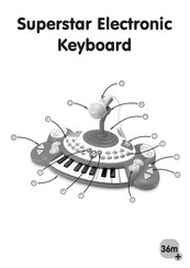 Winfun Superstar Electronic Keyboard Bedienungsanleitung