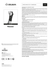 orliman Manutec MF-95 Gebrauchs- Und Pflegeanleitung