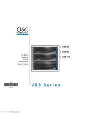 QSC Audio USA-Serie Benutzerhandbuch