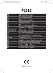 Emos P2313 Bedienungsanleitung