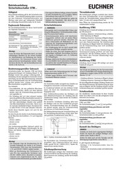 EUCHNER STM1A-222B024-MC2160 Betriebsanleitung
