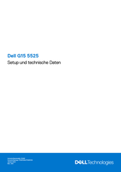 Dell G15 5525 Einrichtung Und Technische Daten