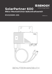 Renogy RIV2206MI-2SS Benutzerhandbuch