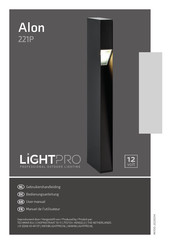 LightPro Alon 221P Bedienungsanleitung