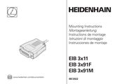 HEIDENHAIN EIB 3 91M Serie Montageanleitung