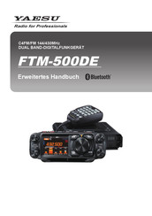 Yaesu FTM-500DE Erweitertes Handbuch