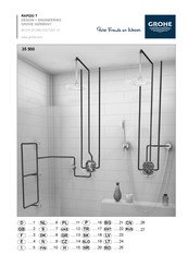 Grohe 35 500 Bedienungsanleitung