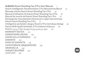 Xiaomi Intelligenter Standventilator 2 Pro Benutzerhandbuch