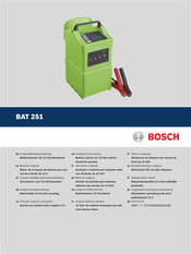 Bosch BAT 251 Originalbetriebsanleitung