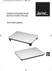 Spring 64 8926 95 11 Gebrauchsanweisung