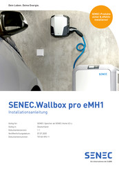 SENEC Wallbox pro eMH1 Installationsanleitung