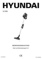 Hyundai VC 800 Bedienungsanleitung