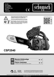 Scheppach CSP2540 Originalbetriebsanleitung