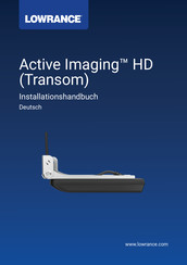 Lowrance Active Imaging HD Installationshandbuch