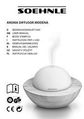 Soehnle MODENA Bedienungsanleitung