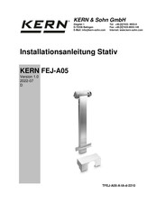 KERN FEJ-A05 Installationsanleitung