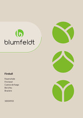 Blumfeldt Fireball 10034933 Bedienungsanleitung