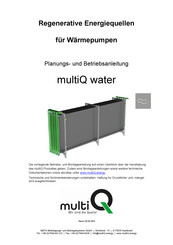 MultiQ Water 1235 Betriebsanleitung