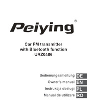 Peiying URZ0486 Bedienungsanleitung