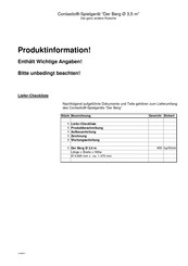 Conlastic Der Berg Produktinformation