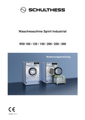 Schulthess Spirit Industrial WSI 300 Bedienungsanleitung