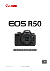 Canon EOS R50 Erweitertes Benutzerhandbuch
