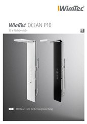 WimTec OCEAN P10 Montage- Und Bedienungsanleitung