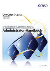 Riso ComColor GL-Serie Administratorhandbuch