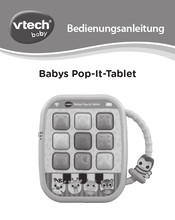 VTech baby Babys Pop-It-Tablet Bedienungsanleitung