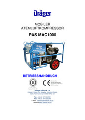 Dräger PAS MAC1000 Betriebshandbuch