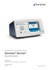 INFICON Sensistor Sentrac Originalbetriebsanleitung