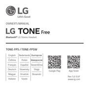 LG TONE-FP5 Bedienungsanleitung