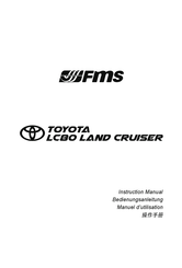FMS Toyota LC80 Land Cruiser Bedienungsanleitung