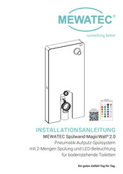 Mewatec MagicWall 2.0 touch Installationsanleitung