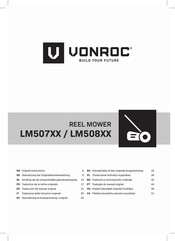 VONROC LM507XX Bersetzung Der Originalbetriebsanleitung