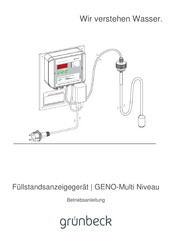 Grunbeck GENO-Multi Niveau Betriebsanleitung