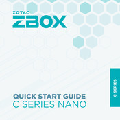 Zotac ZBOX CI337 nano Schnellanleitung