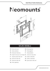 NeoMounts WL95-800BL1 Montageanleitung