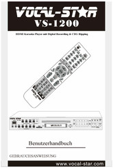 Vocal-Star VS-1200 Benutzerhandbuch