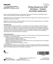 Philips Respironics E30 Nachtrag