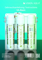 Vision Aqua VA-Basic Gebrauchsanleitung