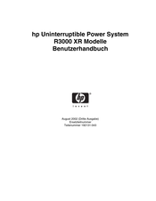 HP R3000e XR-INT Benutzerhandbuch