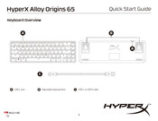 HyperX Alloy Origins 65 Schnellstartanleitung