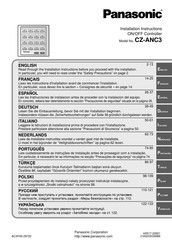 Panasonic CZ-ANC3 Einbauanleitung