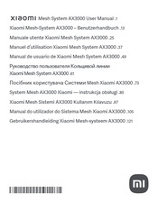 Xiaomi Mesh System AX3000 Benutzerhandbuch