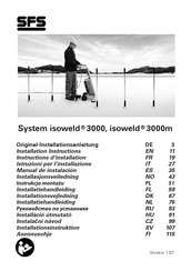 SFS isoweld 3000m Original Installationsanleitung