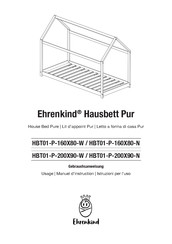 Ehrenkind Pur HBT01-P-160X80-W Gebrauchsanweisung