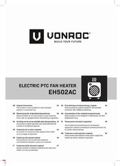 VONROC EH502AC Originalbetriebsanleitung
