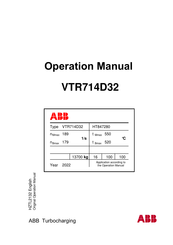 Abb VTR714D32 Bedienungsanleitung
